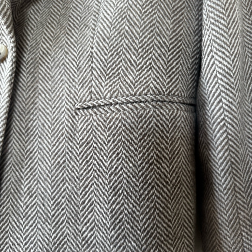 Massimo Dutti Classy Herringbone Blazer - Picture 6 of 8